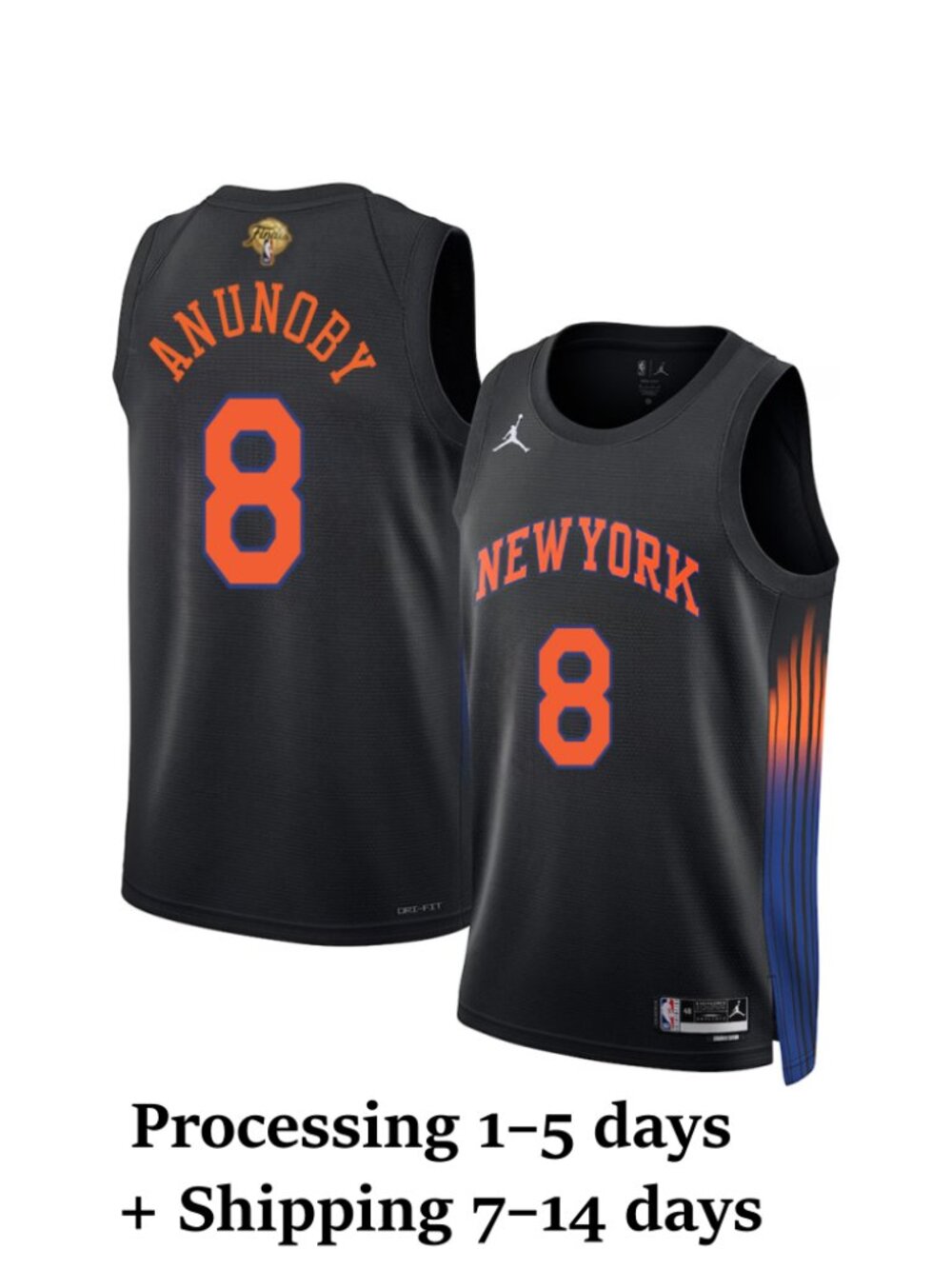 Mens Youths Select OG Anunoby Black 2026 Finals Jersey
